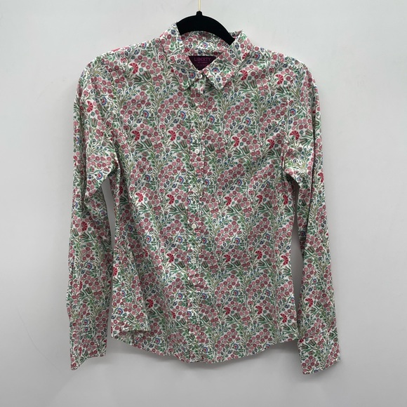 J. Crew Tops - J. Crew liberty arts woman's button-down long sleeve blouse